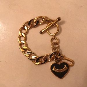 Authentic juicy couture charm bracelet